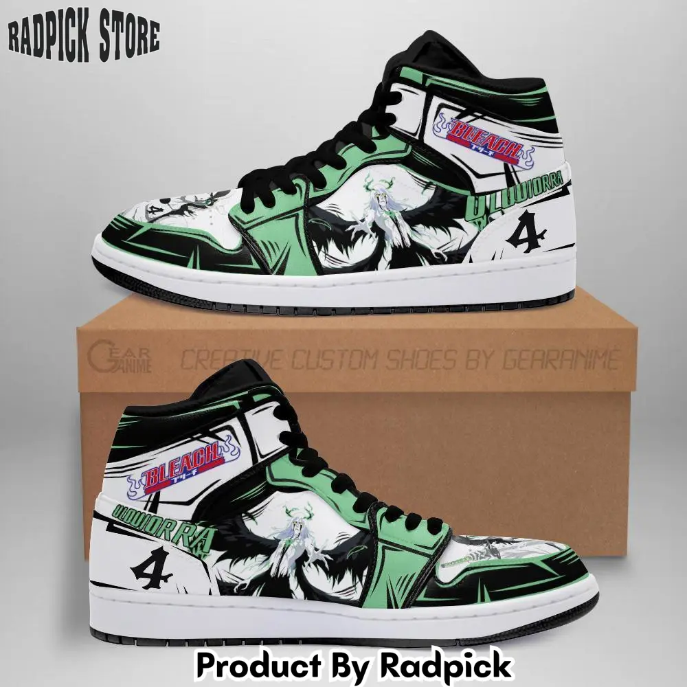 Ulquiorra cifer air jordan high top sneakers anime bankaimn05  rp0352871